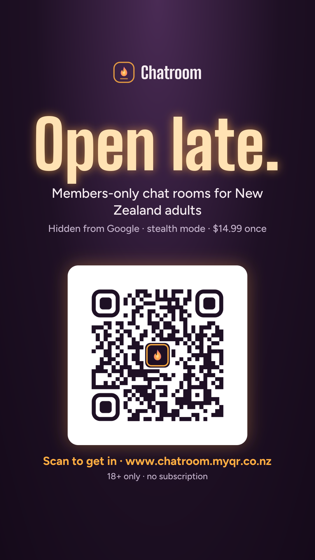 Story · 1080 × 1920 image with the QR code